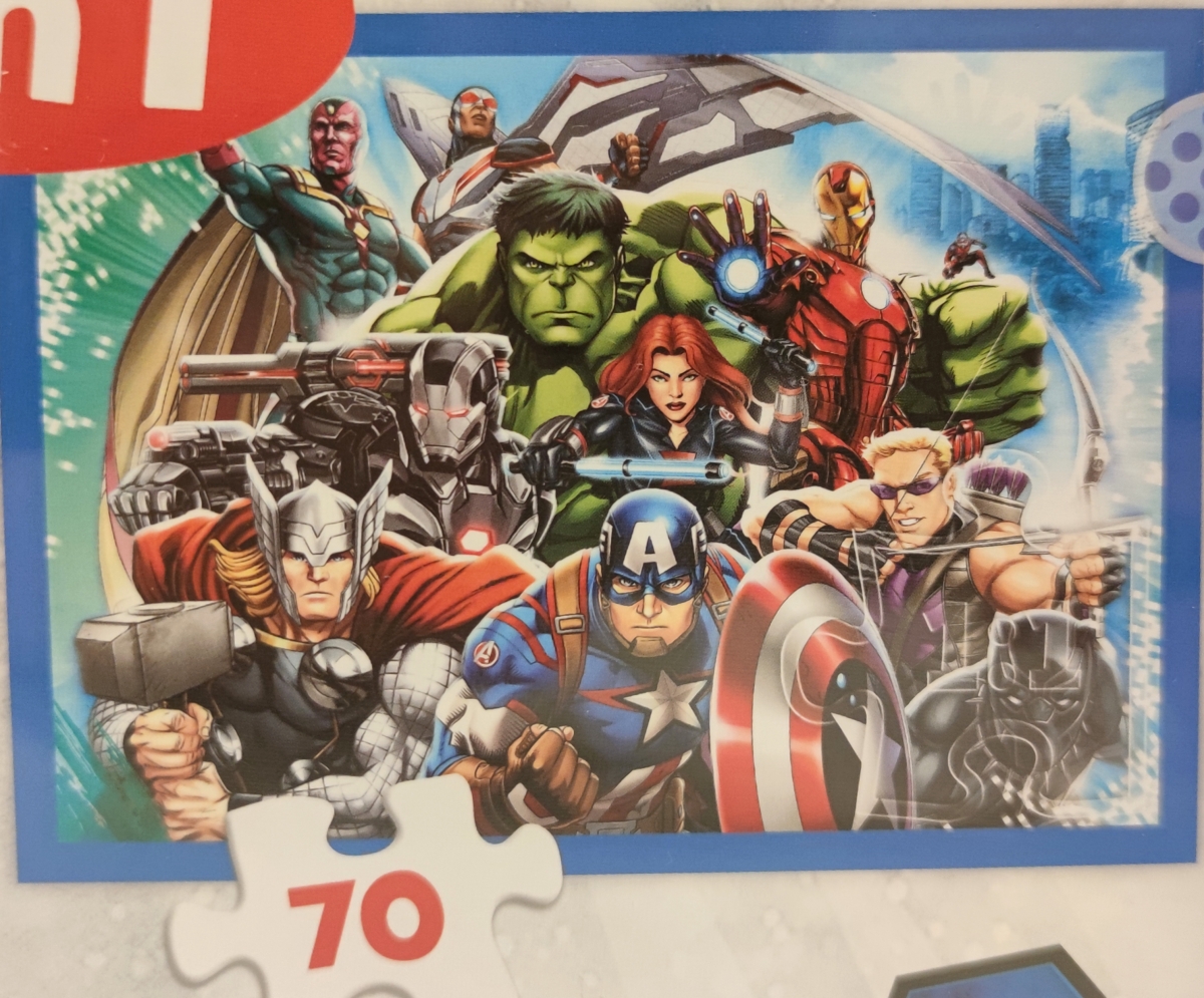 Avengers 4in1 Puzzle